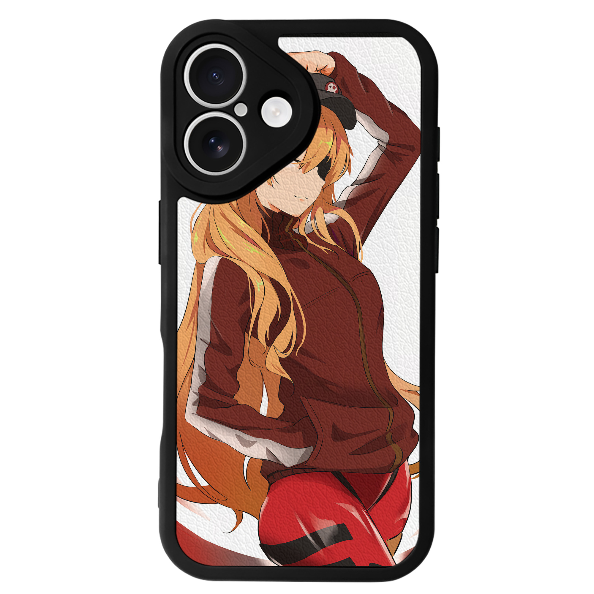 （画像用） EVA 新世紀エヴァンゲリオン 【iPhone 16シリーズ対応】シリコンスマホケース（レザー調） 材質：シリコン